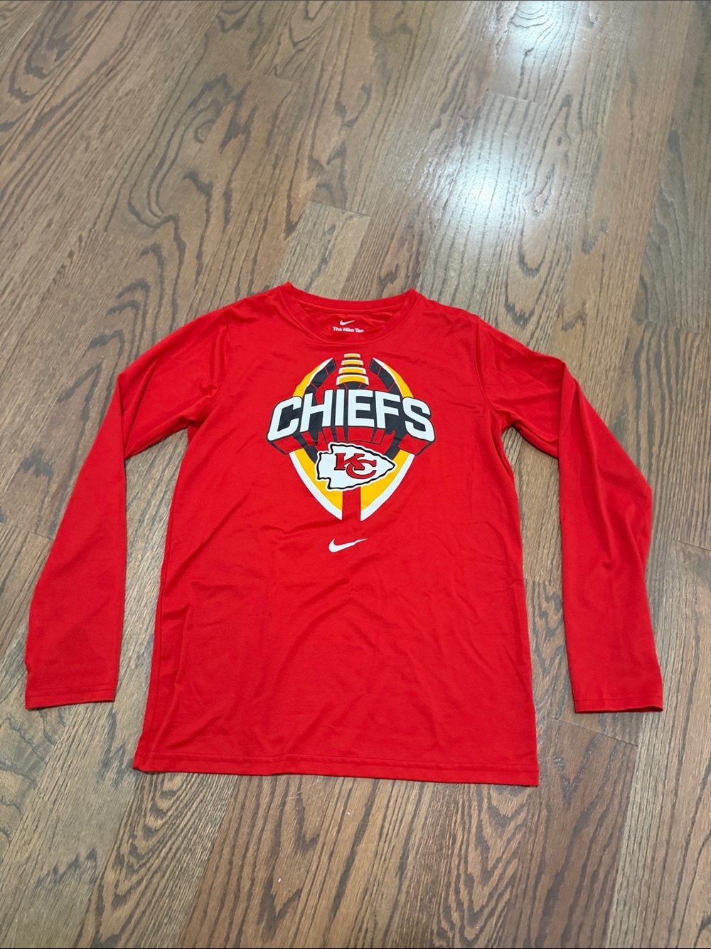 Nike Kansas City Chiefs Long-Sleeve Tee Dri-fit